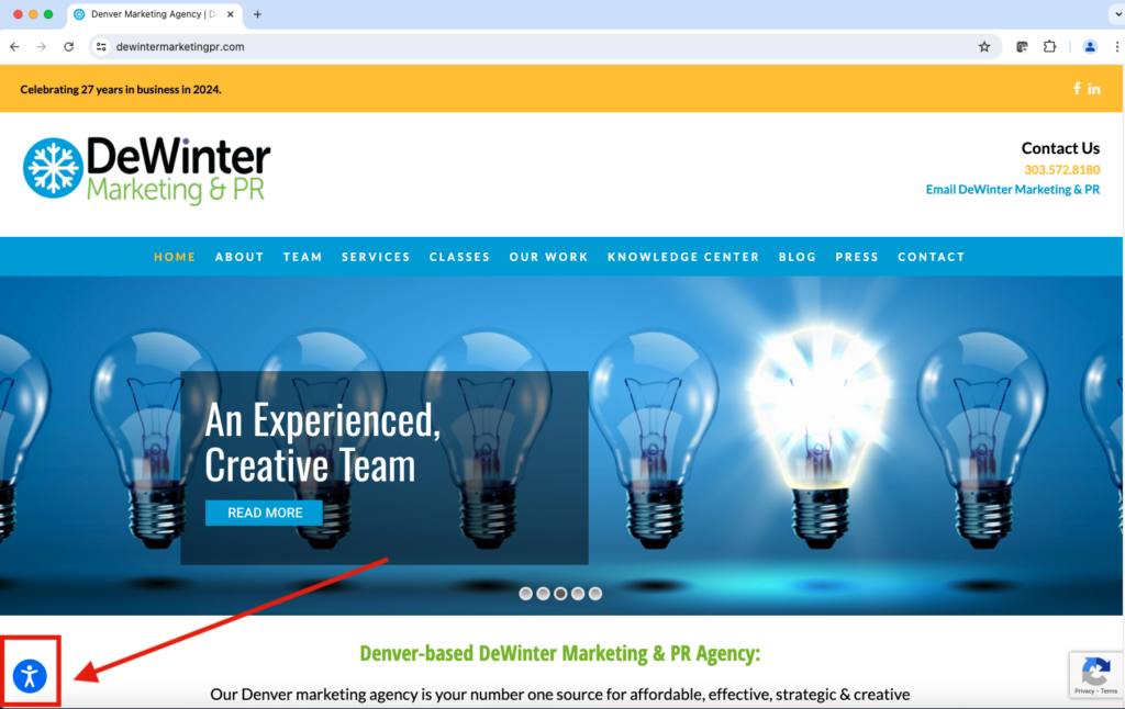 ADA Compliant Website | ADA Website Compliance Basics | DeWinter Marketing & PR USA